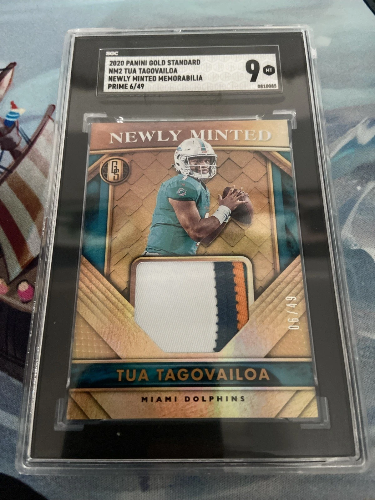 Tua Tagovailoa Panini Gold Standard Newly Minted #NM2 Memorabilia-Prime