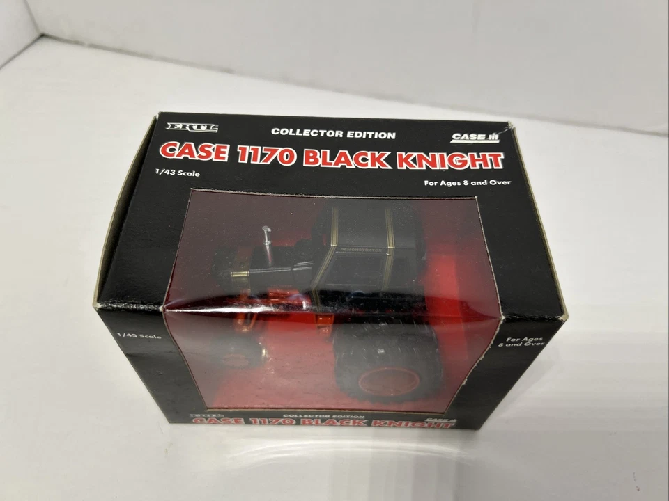 Case 1170 Black Knight 1/43 Scale Collector Edition NIB International  Case IH - Image 2 of 4
