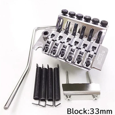 Guitare électrique GOTOH GE1996T‐C Chrome 33 mm style Floyd-Rose Tremolo Bridge - Photo 1/2