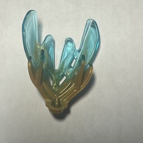 LEGO Bionicle Mask of Ice 19149pb03 Pearl Gold Trans-Light Blue Protector
