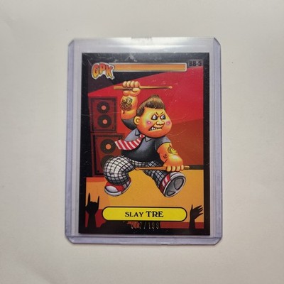 Garbage Pail Kids - Green Day - SLAY TRE -  BB-5 - Black Edge - 077 /199