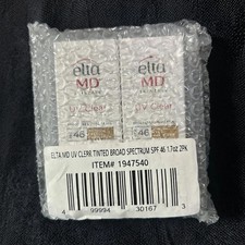 2x EltaMD TINTED UV Clear Broad-spectrum SPF 46 1.7 oz EXP2029 New sunscreen