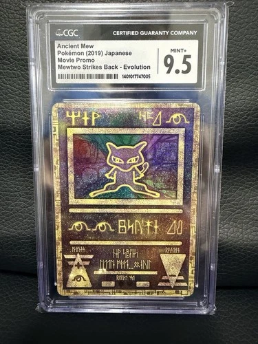 Pokemon CGC 9.5 MINT+ Ancient Mew Promo 2019 Movie Promo Japanese
