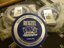 3 pack Reuzel Fiber Pomade 3.38oz  New & Auth...