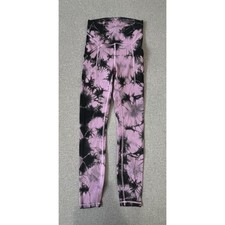 Lululemon Power Thru High-Rise Tight Wisteria Purple Tie Dye Leggings Size 2