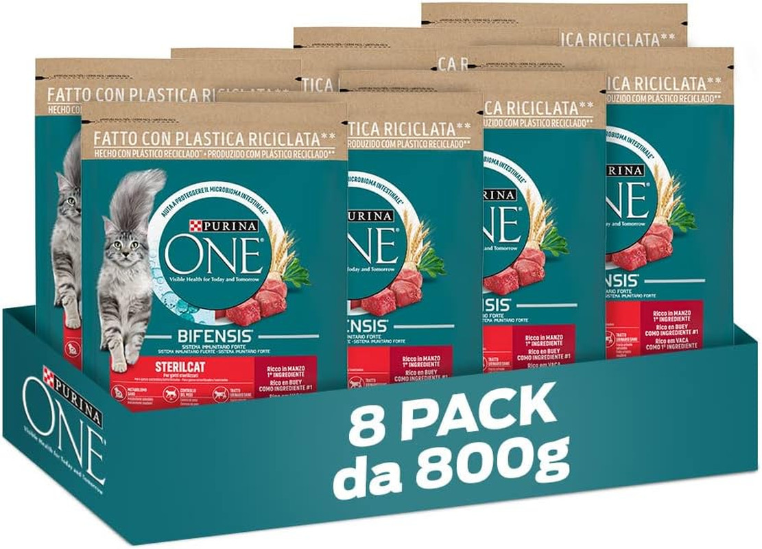 Purina ONE Bifensis Sterilcat Manzo: Opinioni e Benefici Gatti