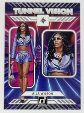 A'ja Wilson Las Vegas Aces 2025 Donruss WNBA Tunnel Vision # 13