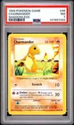 POKEMON BASE SET CHARMANDER 1999 GAME #46 SHADOWLESS PSA 7
