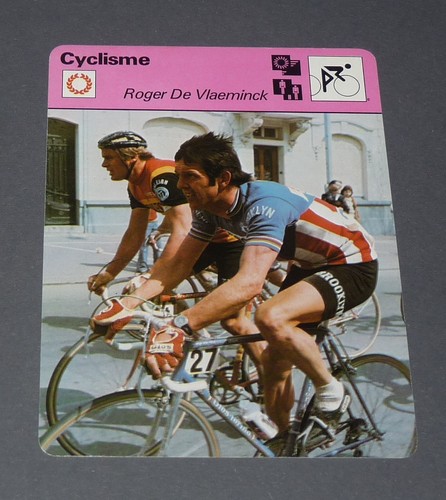 Lot Cyclisme – Roger De Vlaeminck – S-G Boule D'Or – Studio Casa – Colnago – Occasion
