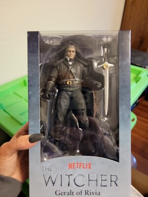Geralt of Rivia Season 1 Witcher Netflix Wave 1 7'' Action Figure McFarlane