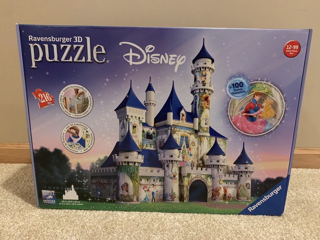 3d princess castle puzzle