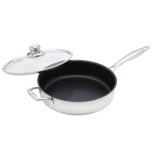 Swiss Diamond  XD Non-Stick Clad Saute Pan with Lid 28cm - Picture 1 of 2