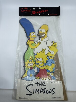 人気 ブランド チェック Vintage Simpsons The 1990 Retro Standee Sign Promotional その他