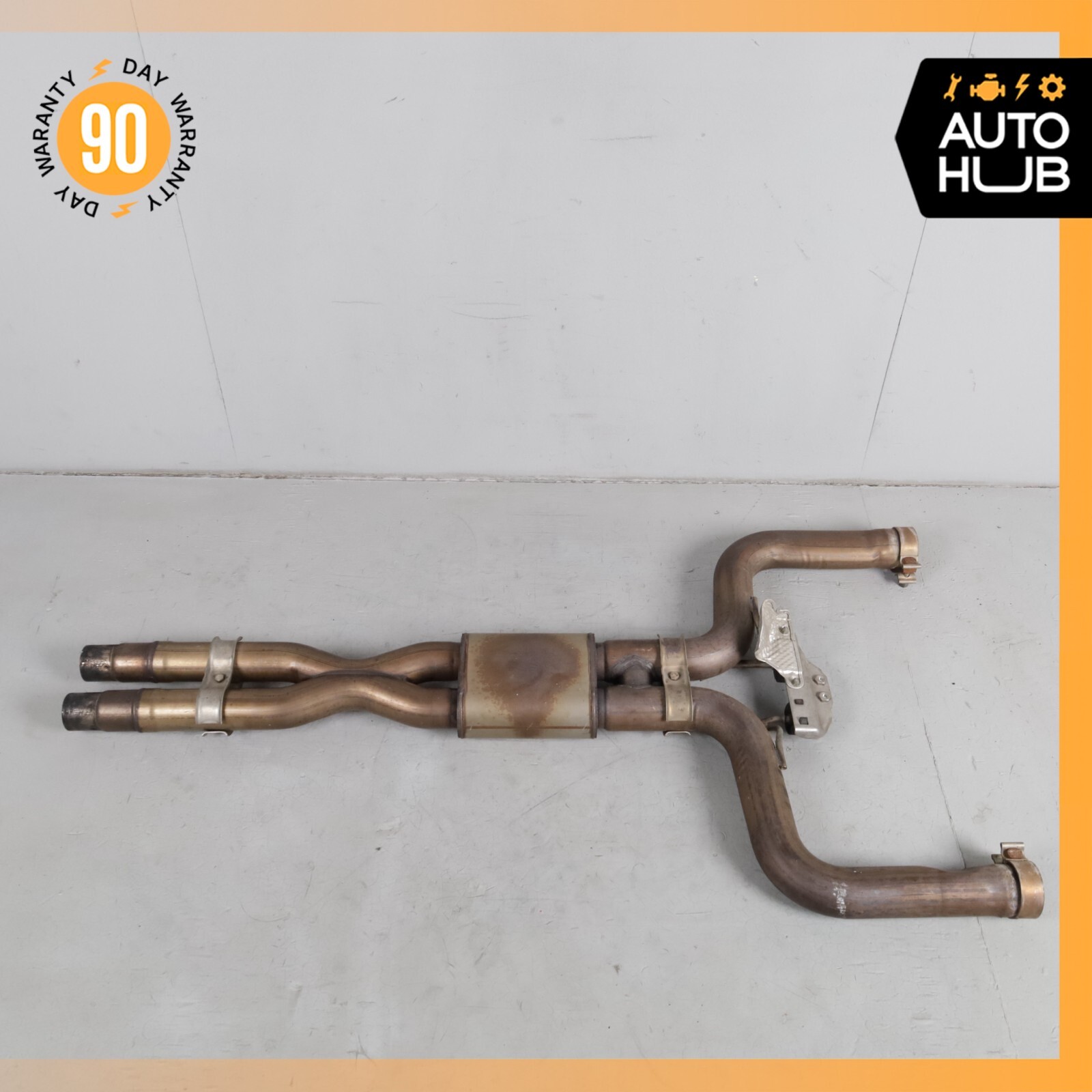 14-20 Maserati Levante M161 X-pipe Exhaust Pipe Left & Right Side Set OEM 73k
