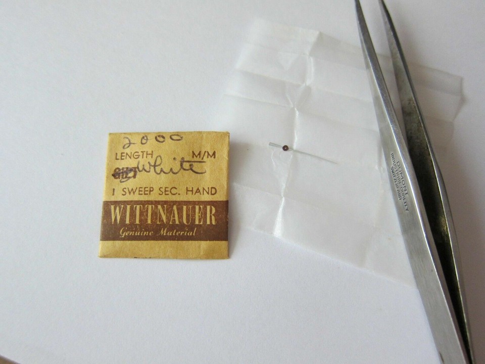 Vintage Wittnauer Sweep second Hand,2000 Automatic watch hand parts