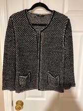 BOSS Hugo Boss Tweed Jacket Cotton Blend Size: 40