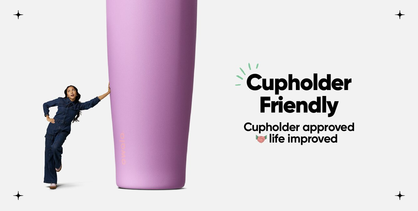 Owala FreeSip SWAY Stainless Steel Insulated Water Bottle, 30oz, Sugar High.