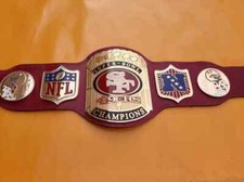 Nuova cintura SUPER BOWL SF 49ERS Championship taglia adulto