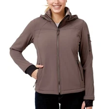 FREE COUNTRY Ladies SUPER SOFTSHELL JACKET Size XXL Driftwood NEW