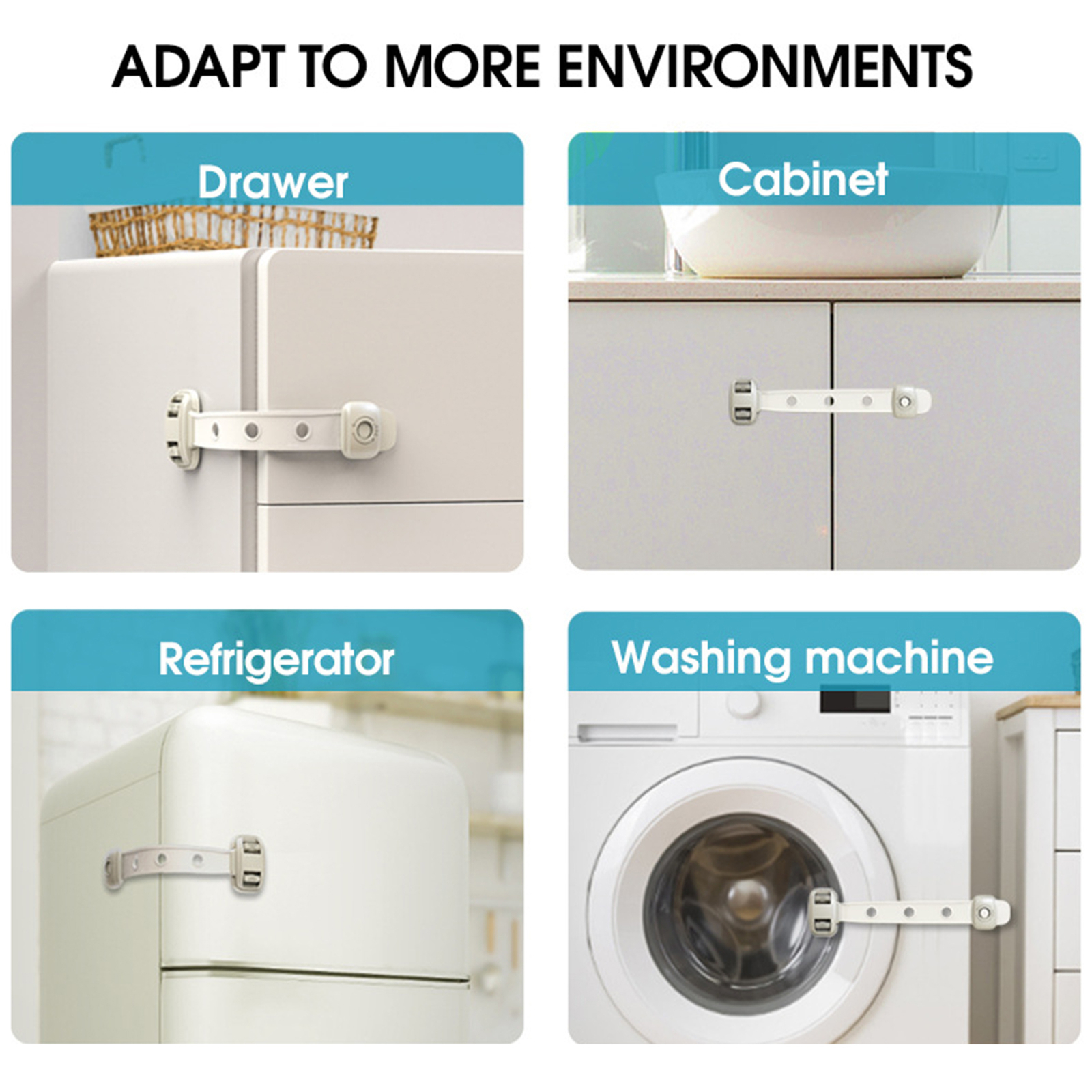 Baby Proof Oven Lock Selfadhesive Kids Safety Protection Children