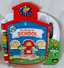 Leap Frog Tad's Get Ready For School Interactive Book Toy Learning Numbers