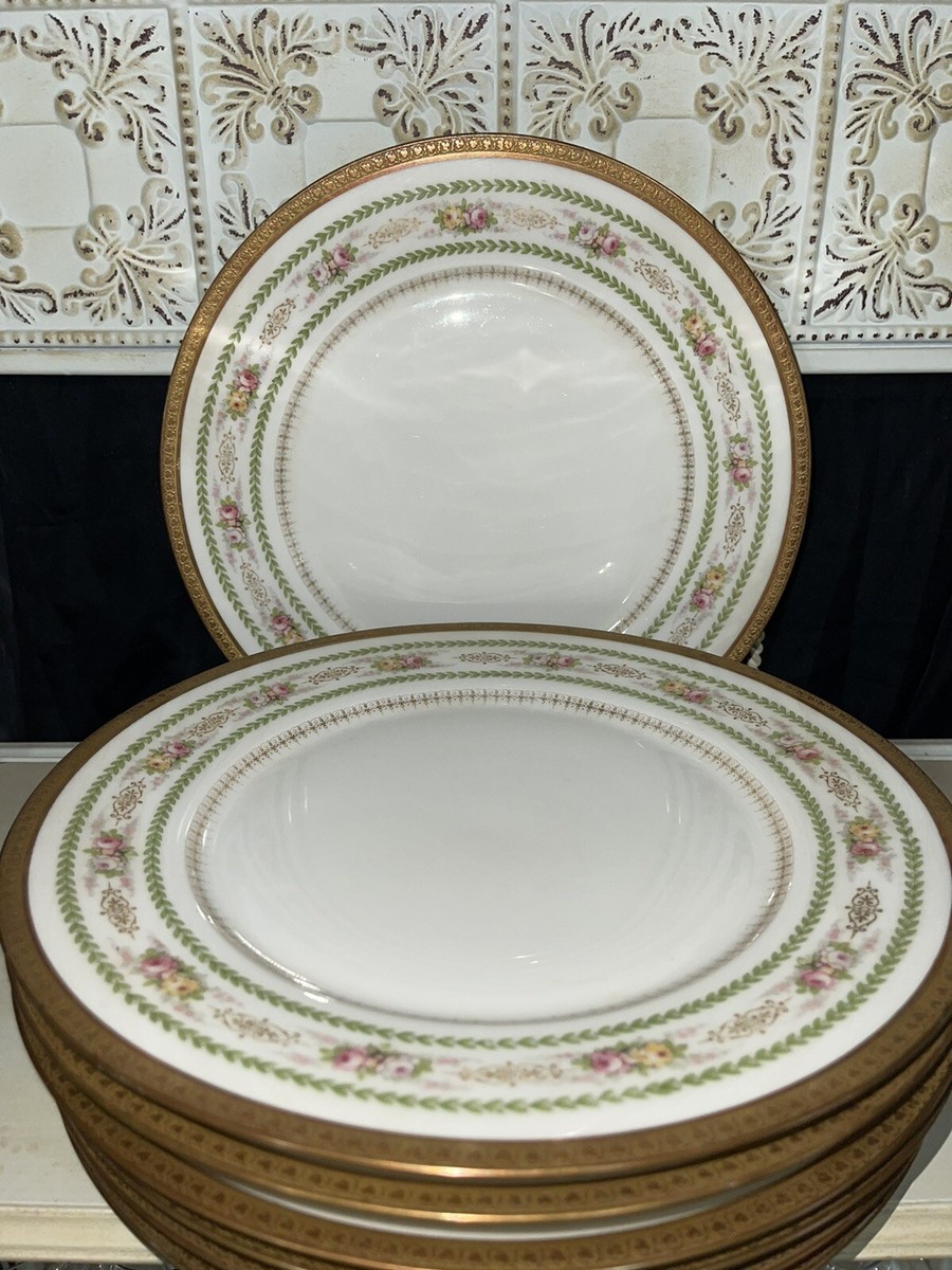 Higgins & Seiter New York Chateau China Limoges Heavy Gold Dinner