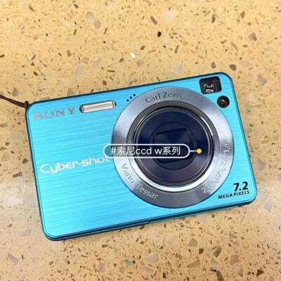 Sony Cybershot DSC-W120 7.2MP CCD Vintage Digital Camera - 100