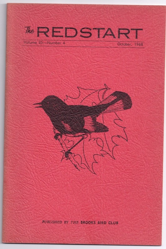 October 1968 THE REDSTART Nevada Laitsch NORRIS GLUCK ST. ALBANS West Virginia