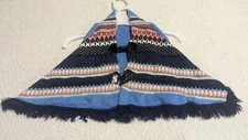 Little Lass Multicolor Knit Kimono Shawl Size 2T