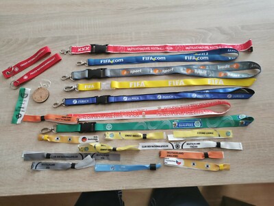 Football Lanyards/Bracelets Mix 