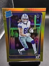 Simi Fehoko Gold Press Proof Rated Rookie 2021 Donruss #292 - Dallas Cowboys 