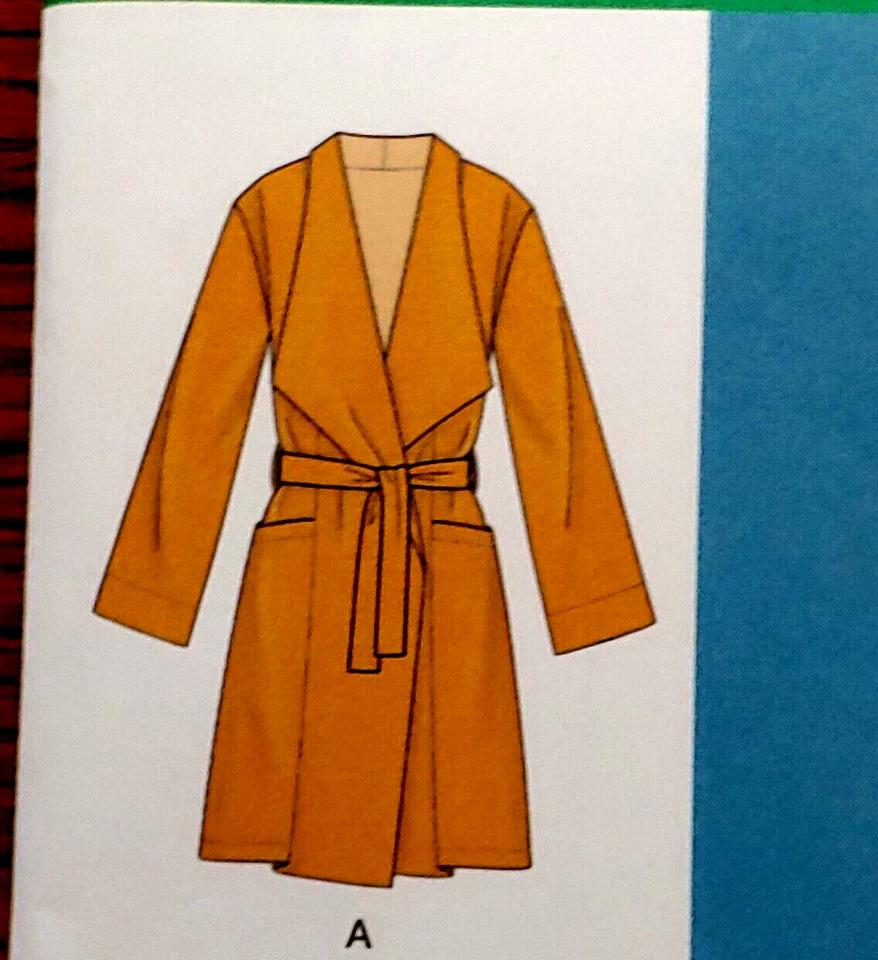 Simplicity S8989 Sz XXS-XXL Misses Coat Jacket Vest UNCUT Sewing Pattern USA - Image 3 of 4