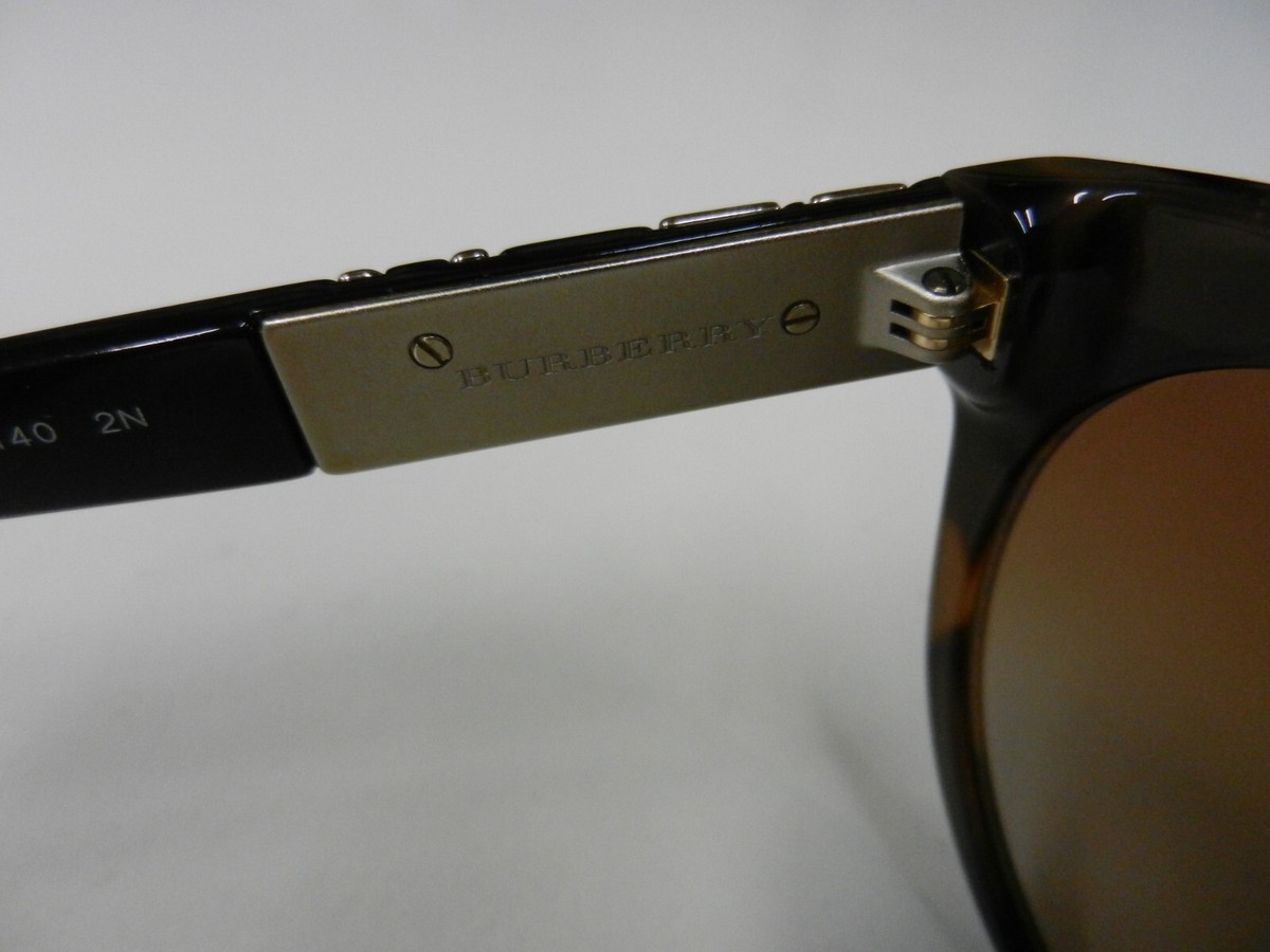 BURBERRY B 4236 3623/13 56-19 140 Brown Tortoise w Gold 