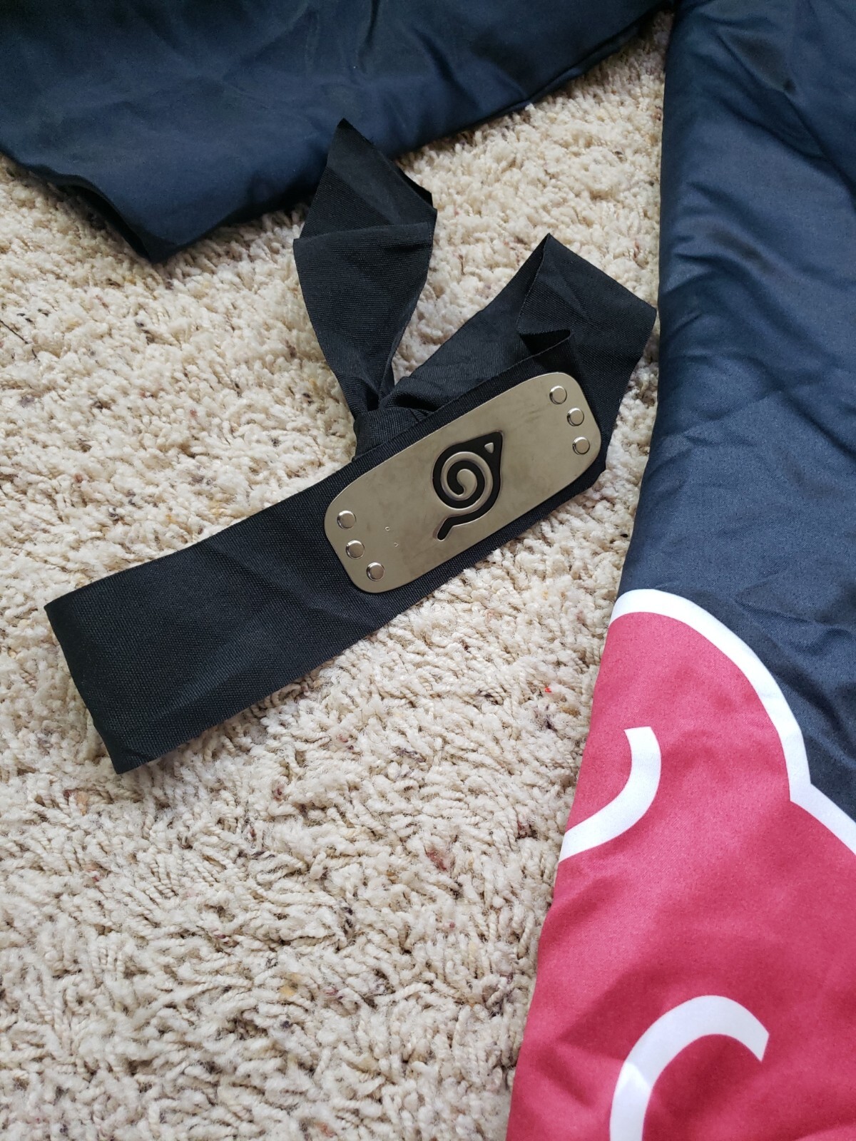 Spirit Halloween Naruto Shippuden Costume Adult Sz S/… Gem