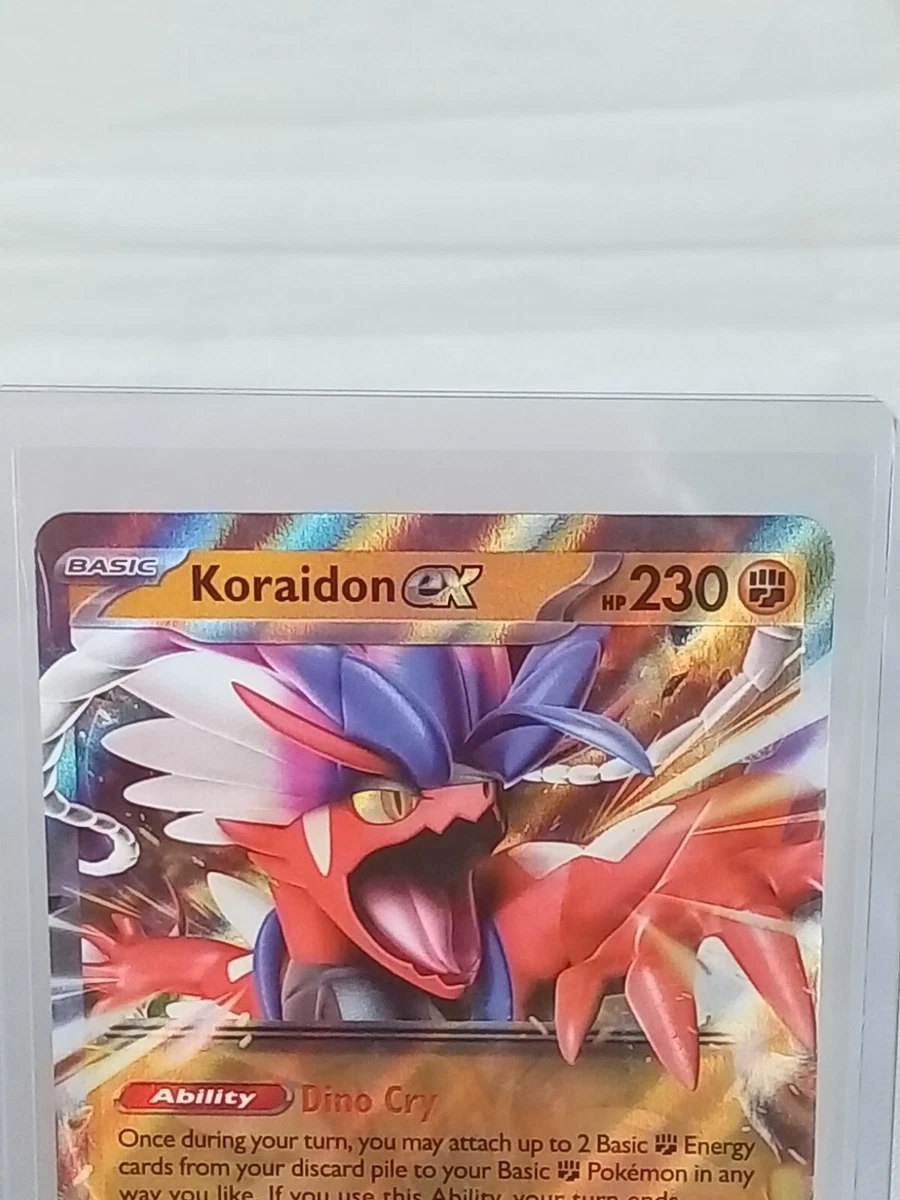 Koraidon Ex Hp 230 Holo #125 Pokémon Card 2023