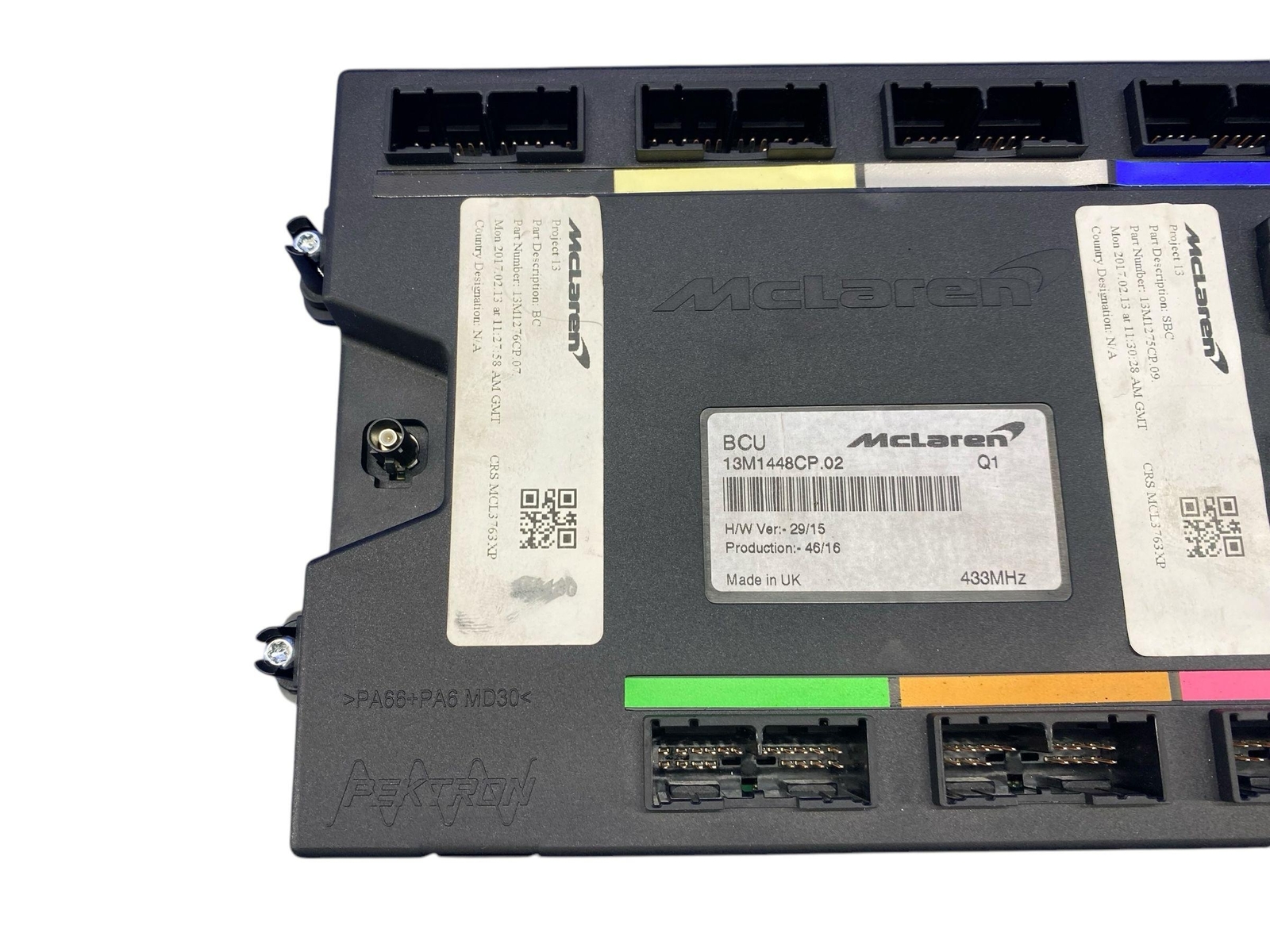 2016-2021 MCLAREN 570S BCM BODY CONTROL MODULE 13M1448CP.02 OEM