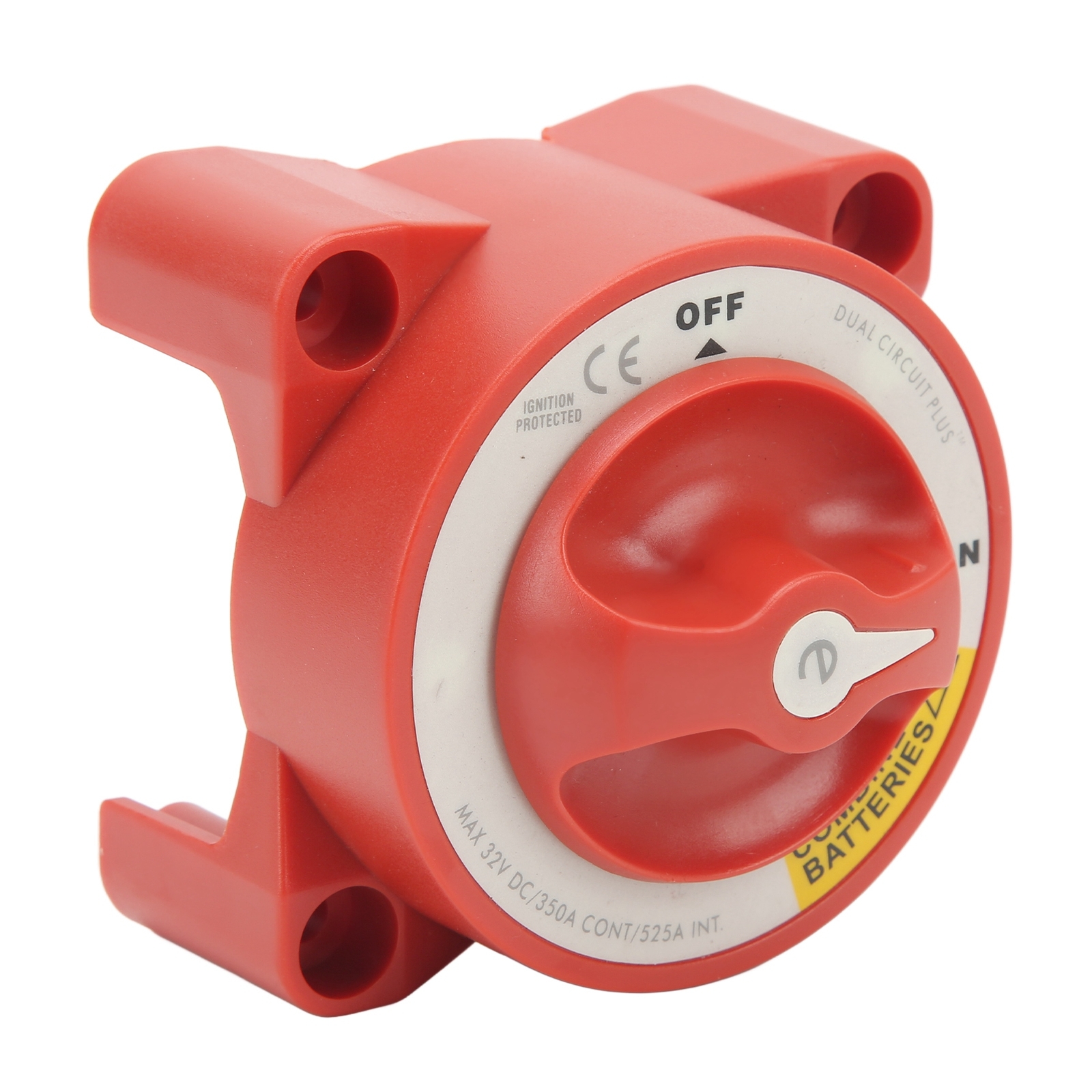 350A Battery Isolator Switch Waterproof 4 Studs Rotary Knob On Off ...