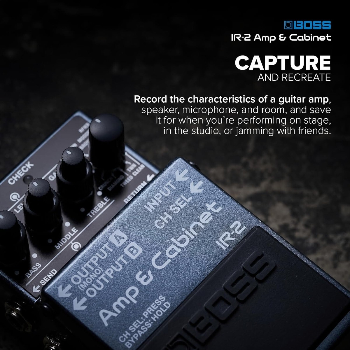 BOSS IR-2 Amp & Cabinet Guitar Amp Simulator | eBay