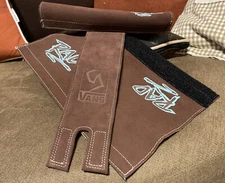 RAD Vans BMX Checkerboard & Suede ￼￼Pad Set LIMITED  Set Rare Old School SE GT