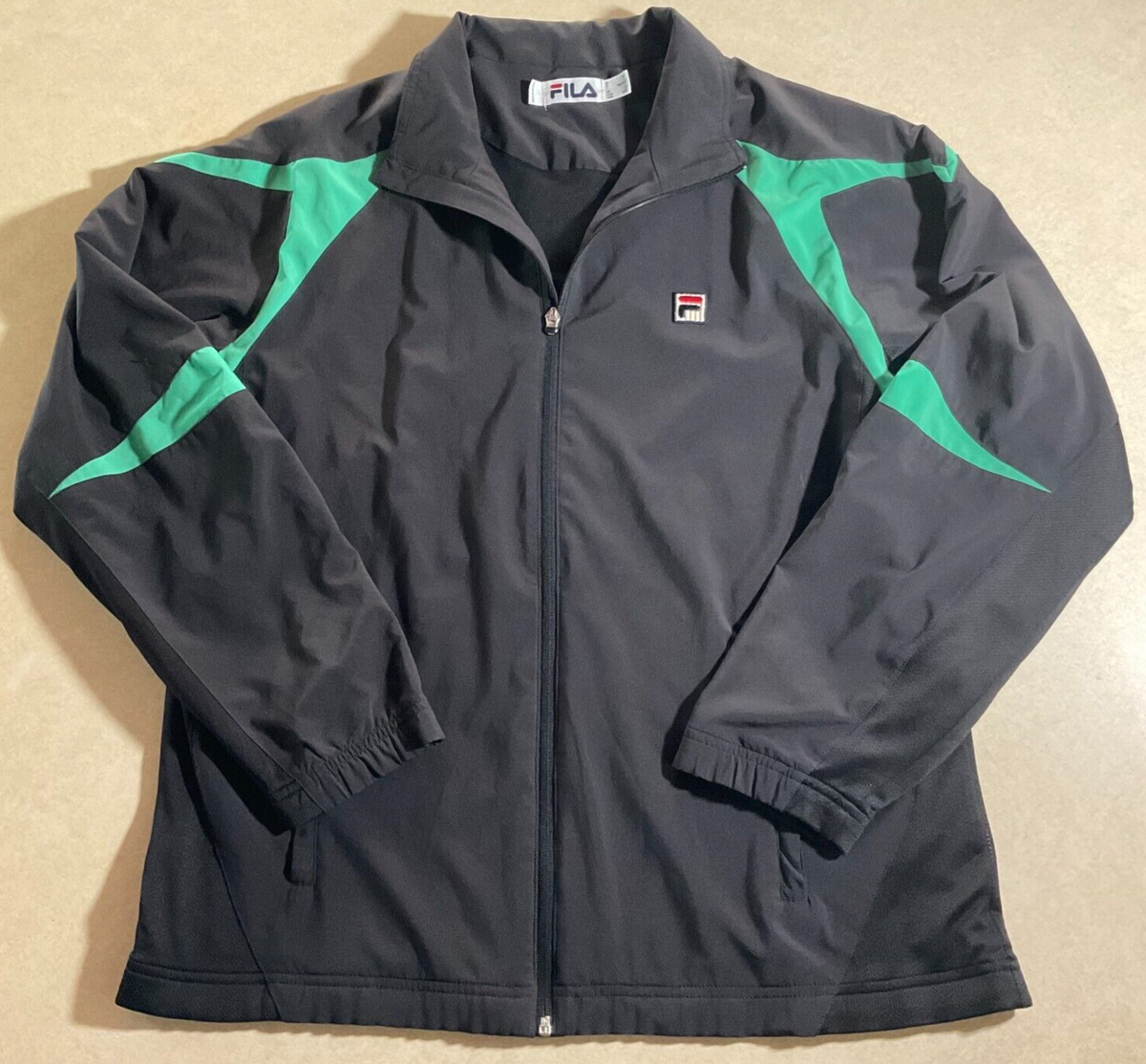 90s- GREAT FIELD ナイロンジャケット L チャコールグレー 90s- GREAT FIELD ナイロンジャケット L チャコールグレー