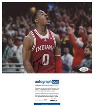 Xavier Johnson Indiana Basketball Young Star signed autograph 8x10 photo ACOA