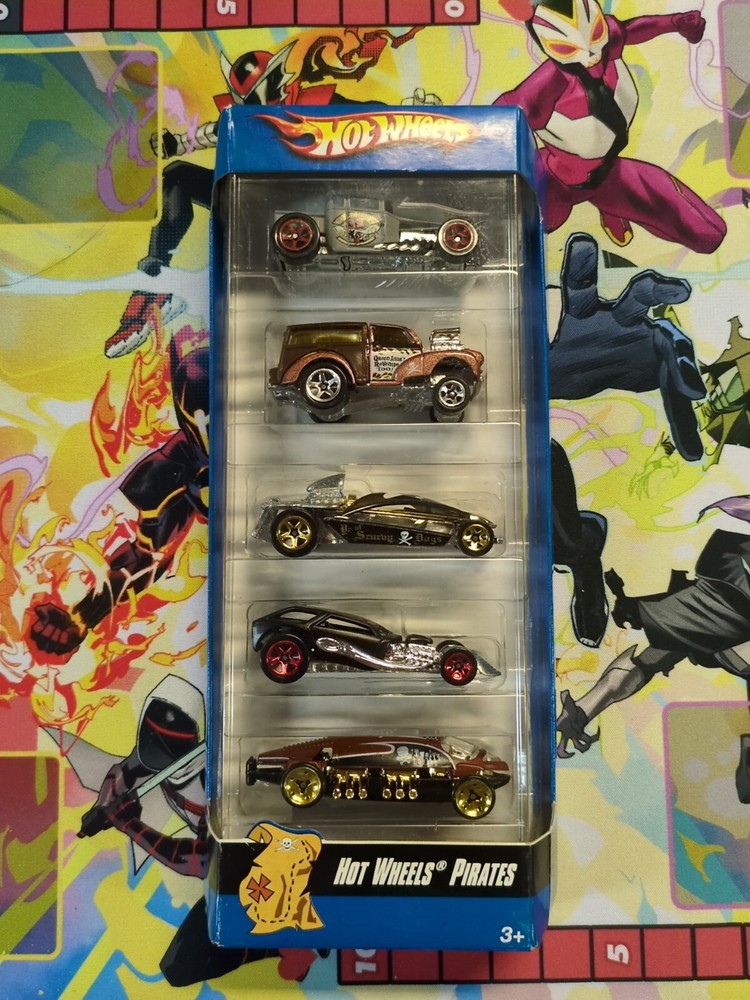 Hot Wheels Pirates 5 Pack 2007 #K6175