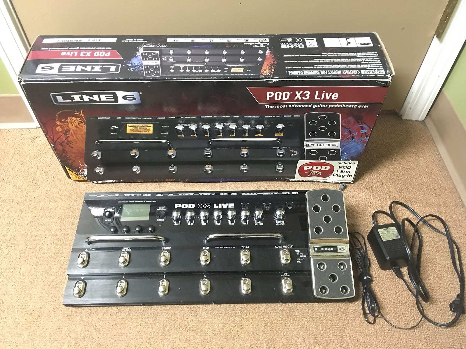 Line 6 Pod X3 Live Ebay User Manuals