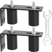 2 Pack Gate Roller Guide,Sliding Gate Hardware with L-Sliding Gate Brackets,Slid