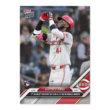 2024 Topps Now MLB #135 Elly De La Cruz RC Cincinnati Reds