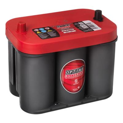 Optima RTC4.2 Red Top AGM Spiral Akku 12V 50Ah 815A 254x175x200mm