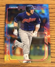 Jason Kipnis 2014 Topps Finest Indians #61   *3325*