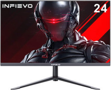 Gaming Monitor 24 Inch FHD 1080P Computer Monitor 165Hz VA 1Ms Built-In Speakers