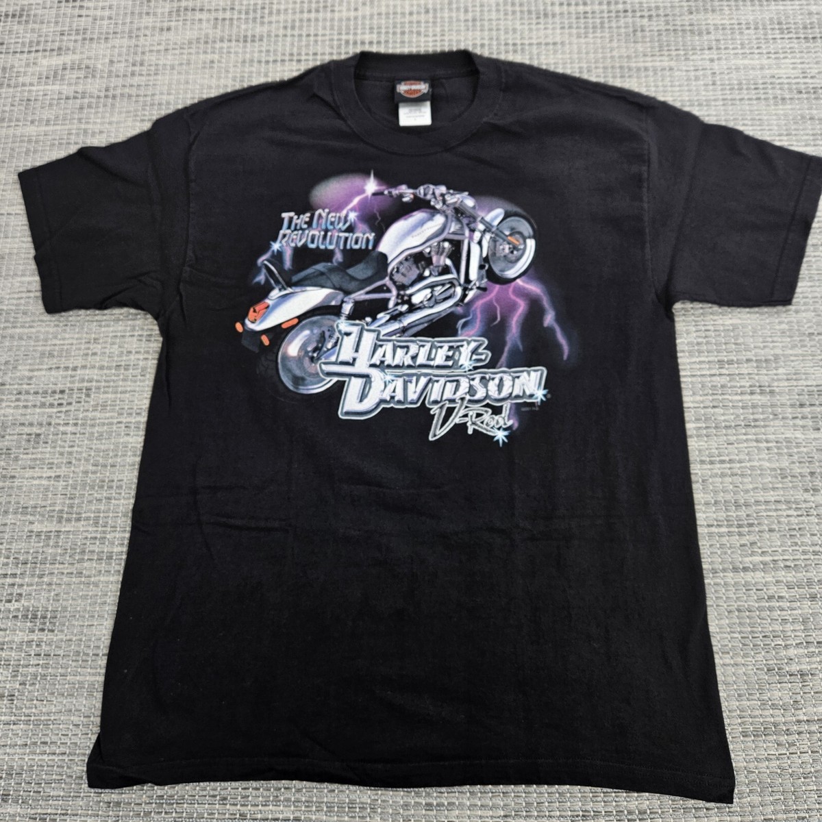 Harley Davidson T Shirt Vtg 2001 The New Revolution Men's Harley Davidson T Shirt Vtg 2001 The New Revolution Men's