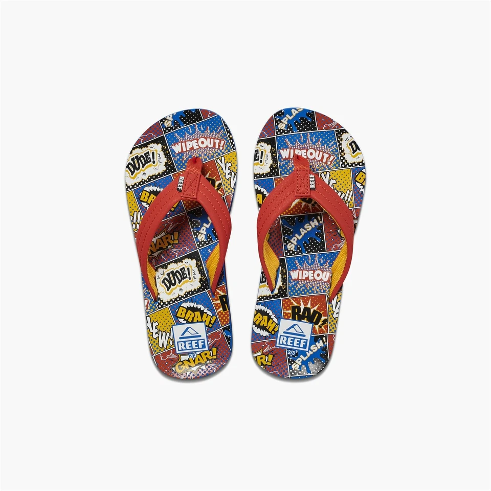 Sandales pour enfants Reef ~ Bande dessin�e Ahi - Photo 1/1